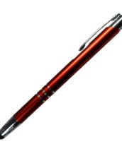 PDA HAMILTON Aluminum Barrel, Metallic clip Plunger Action Ball Point Pen