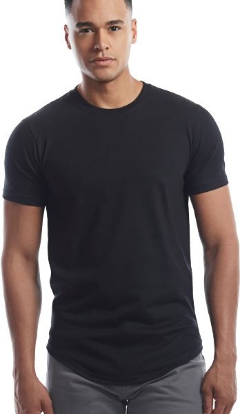 Men's Scoop Bottom T-Shirt Style 39 - Great West Graphics