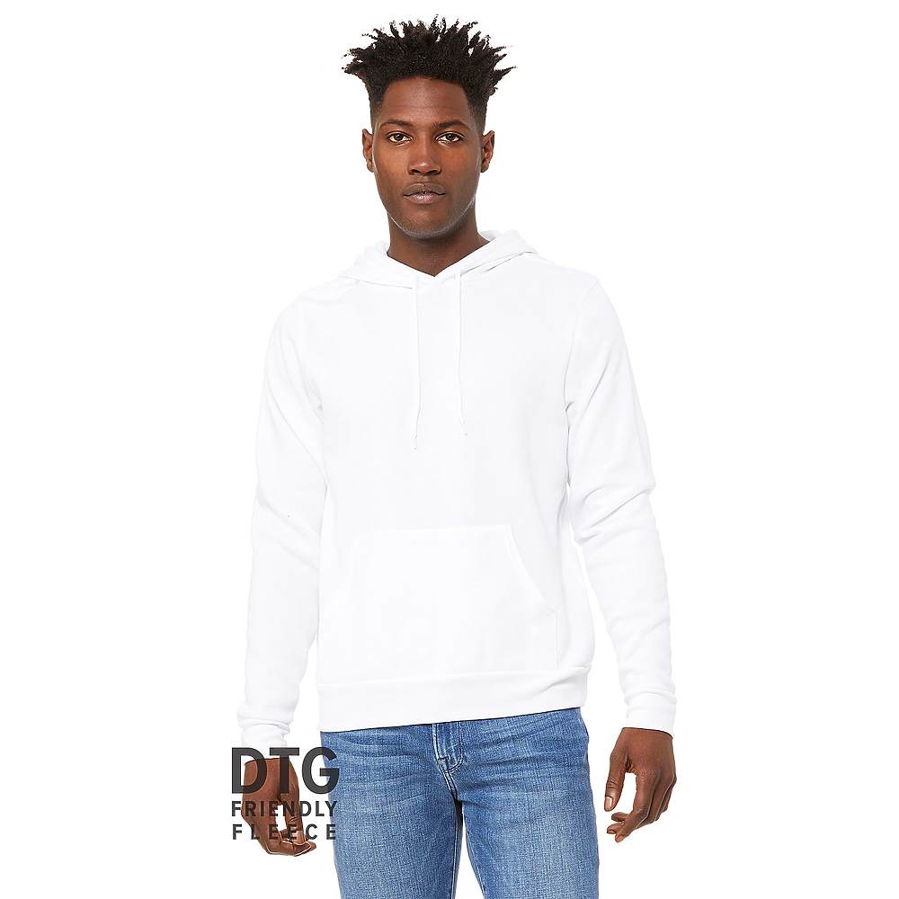 BELLA + CANVAS UNISEX POLYCOTTON FLEECE PULLOVER HOODIE BB3719 Great West Graphics