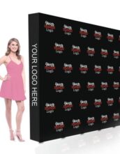 Step and Repeat Fabric Pop Up Straight Display