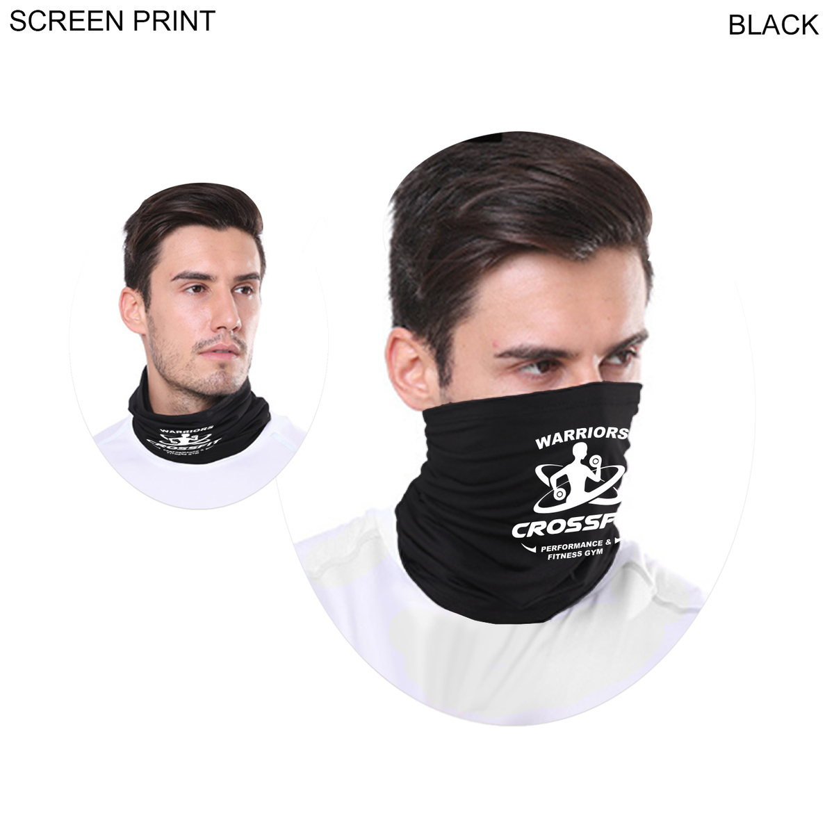 Printed Multifunction Tubular Neck Gaiter - Great West Graphics