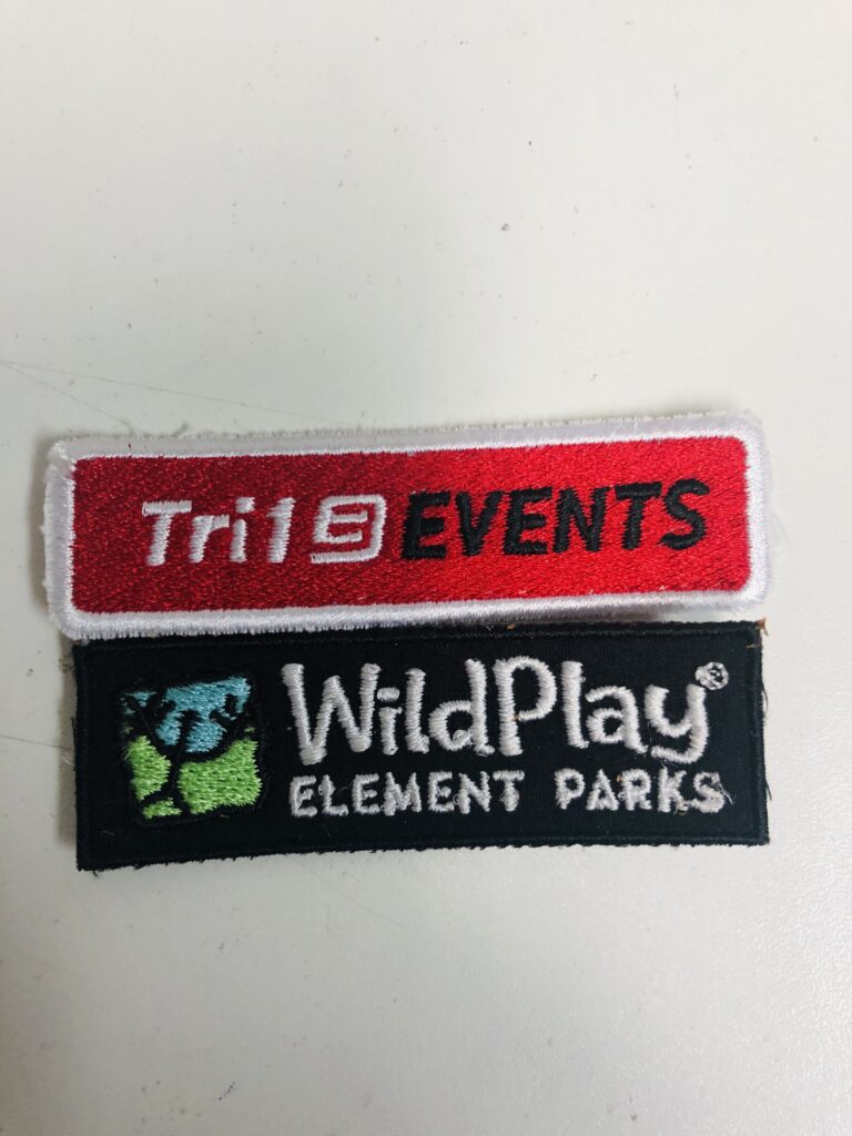 Embroidered patch