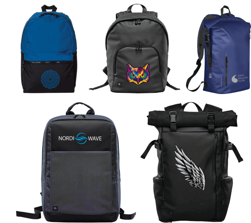 Custom Printing for Backpacks