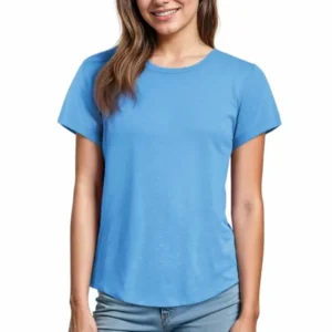 ALLMADE® WOMEN'S RELAXED TRI-BLEND SCOOP NECK TEE. AL2015CA